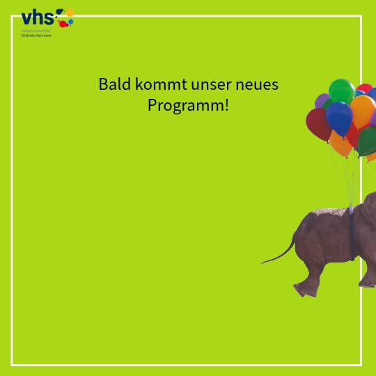 Öffnet die Seite 'Unser neues Programmheft kommt bald!'